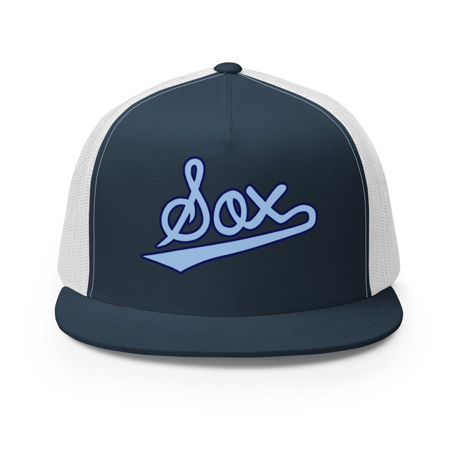 Performance | 5 Panel Trucker Cap | BombSox Baseball | Script Logo