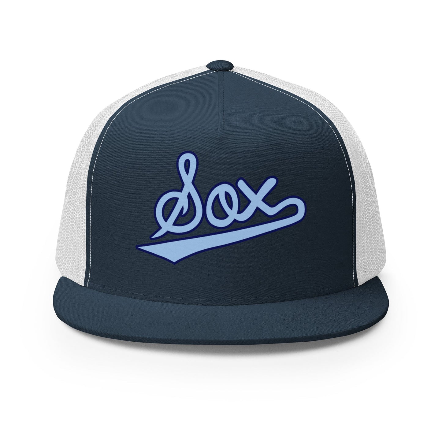 Performance | 5 Panel Trucker Cap | BombSox Baseball | Script Logo