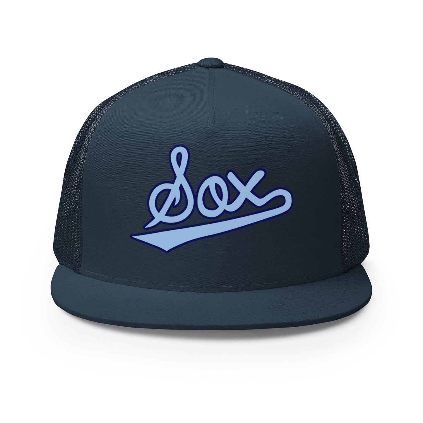 Performance | 5 Panel Trucker Cap | BombSox Baseball | Script Logo