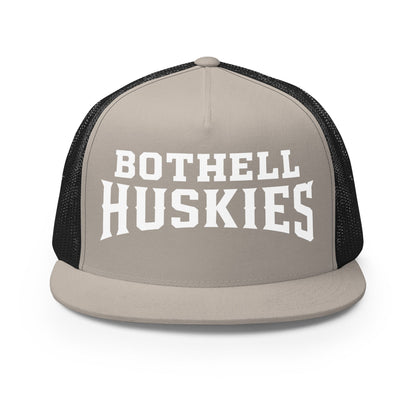 Performance | 5 Panel Trucker Cap | Bothell Huskies Youth Basketball | Script Logo