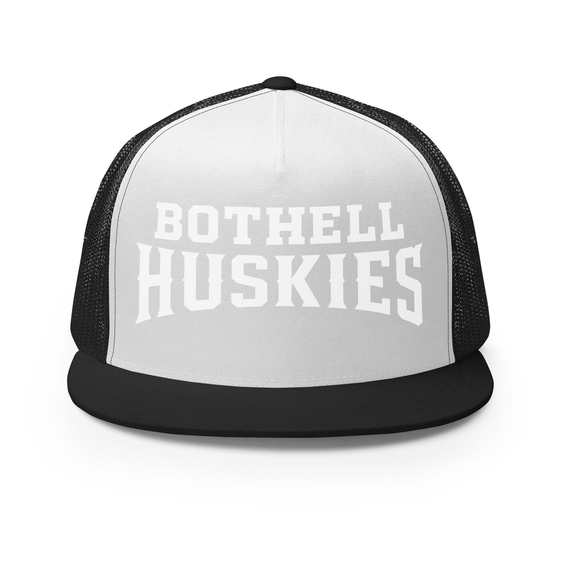 Performance | 5 Panel Trucker Cap | Bothell Huskies Youth Basketball | Script Logo