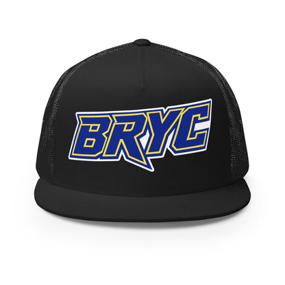 Performance | 5 Panel Trucker Cap | Braddock Road Football | Veloctiy Crest Logo