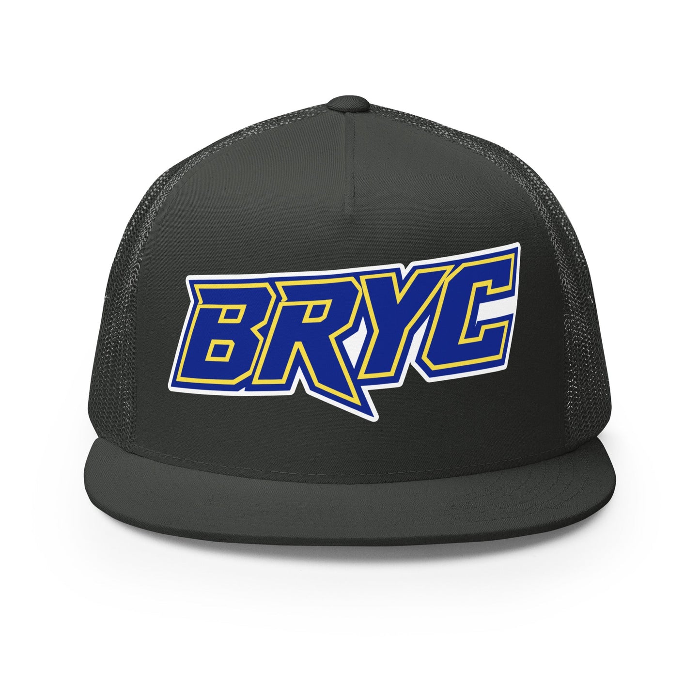 Performance | 5 Panel Trucker Cap | Braddock Road Football | Veloctiy Crest Logo