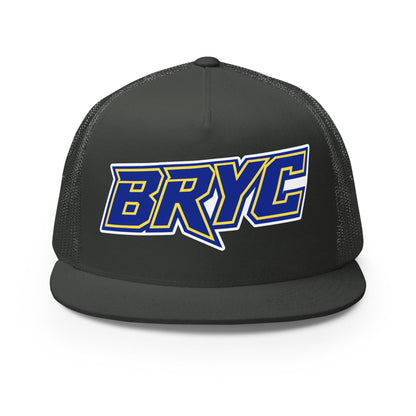 Performance | 5 Panel Trucker Cap | Braddock Road Football | Veloctiy Crest Logo
