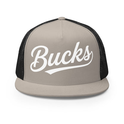 Performance | 5 Panel Trucker Cap | Brandon Bucks | Vanguard Athletics Logo