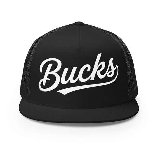 Performance | 5 Panel Trucker Cap | Brandon Bucks | Vanguard Athletics Logo