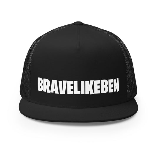 Performance | 5 Panel Trucker Cap | Brave Like Ben | Valor Lettering Logo