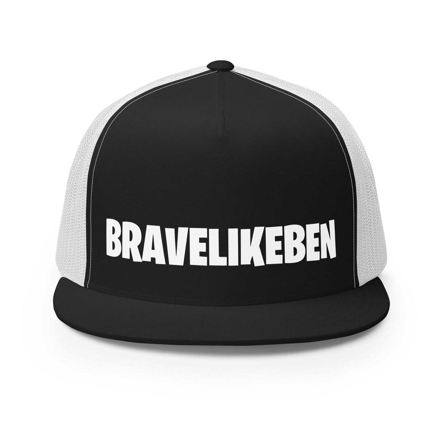 Performance | 5 Panel Trucker Cap | Brave Like Ben | Valor Lettering Logo
