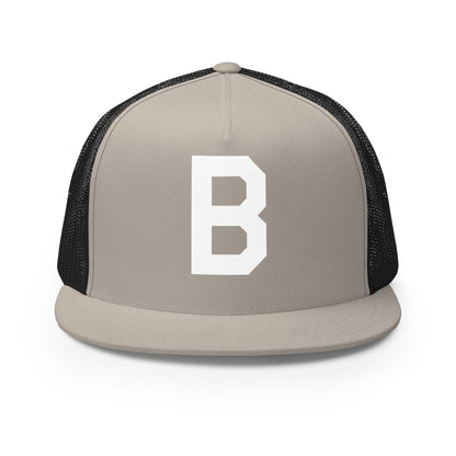 Performance | 5 Panel Trucker Cap | Bronxville | Emblem Logo