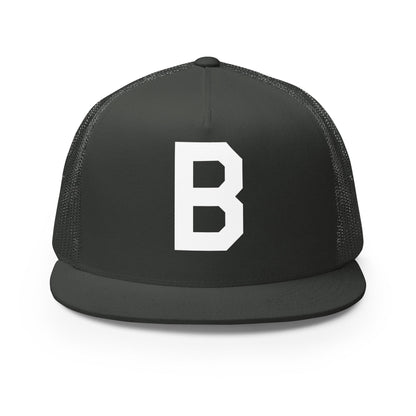 Performance | 5 Panel Trucker Cap | Bronxville | Emblem Logo