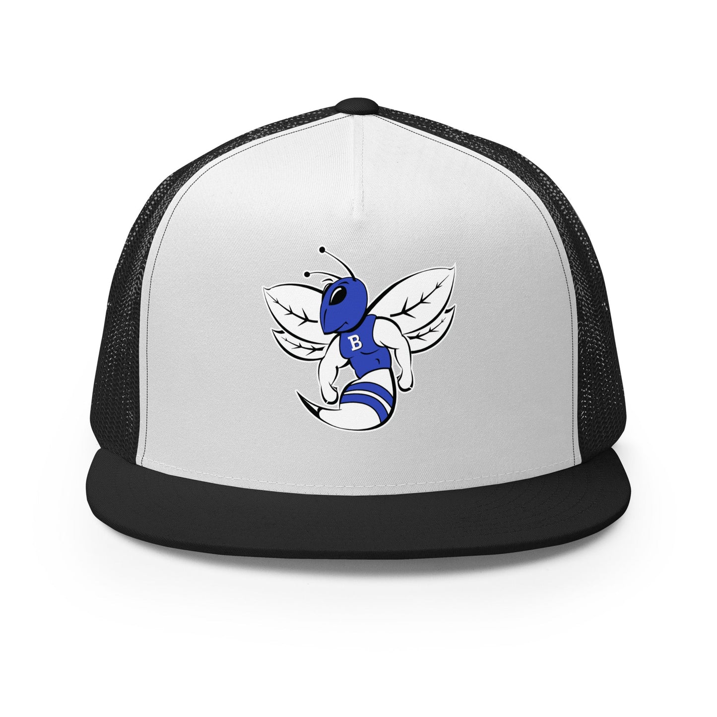 Performance | 5 Panel Trucker Cap | Bryant High School Track Booster | Hornet Logo