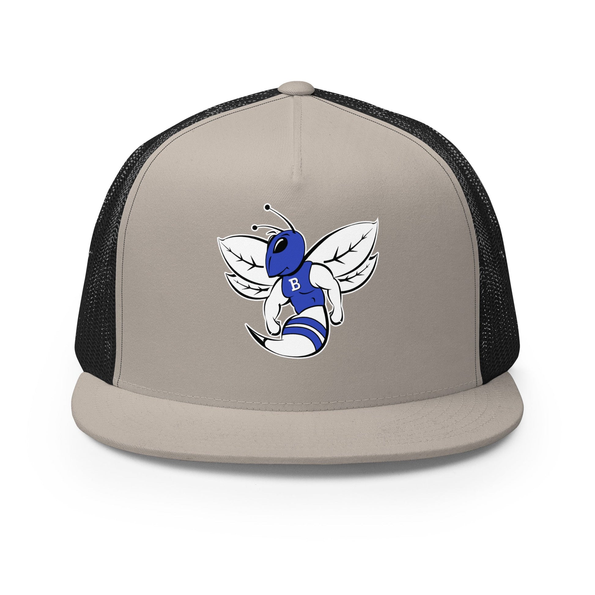 Performance | 5 Panel Trucker Cap | Bryant High School Track Booster | Hornet Logo
