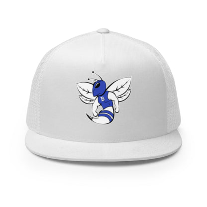 Performance | 5 Panel Trucker Cap | Bryant High School Track Booster | Hornet Logo