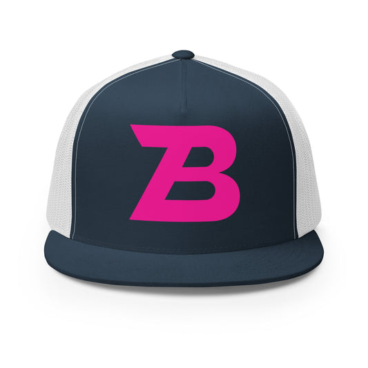 Performance | 5 Panel Trucker Cap | Buffalo Bomb Squad 12u Softball | Lettermark Logo