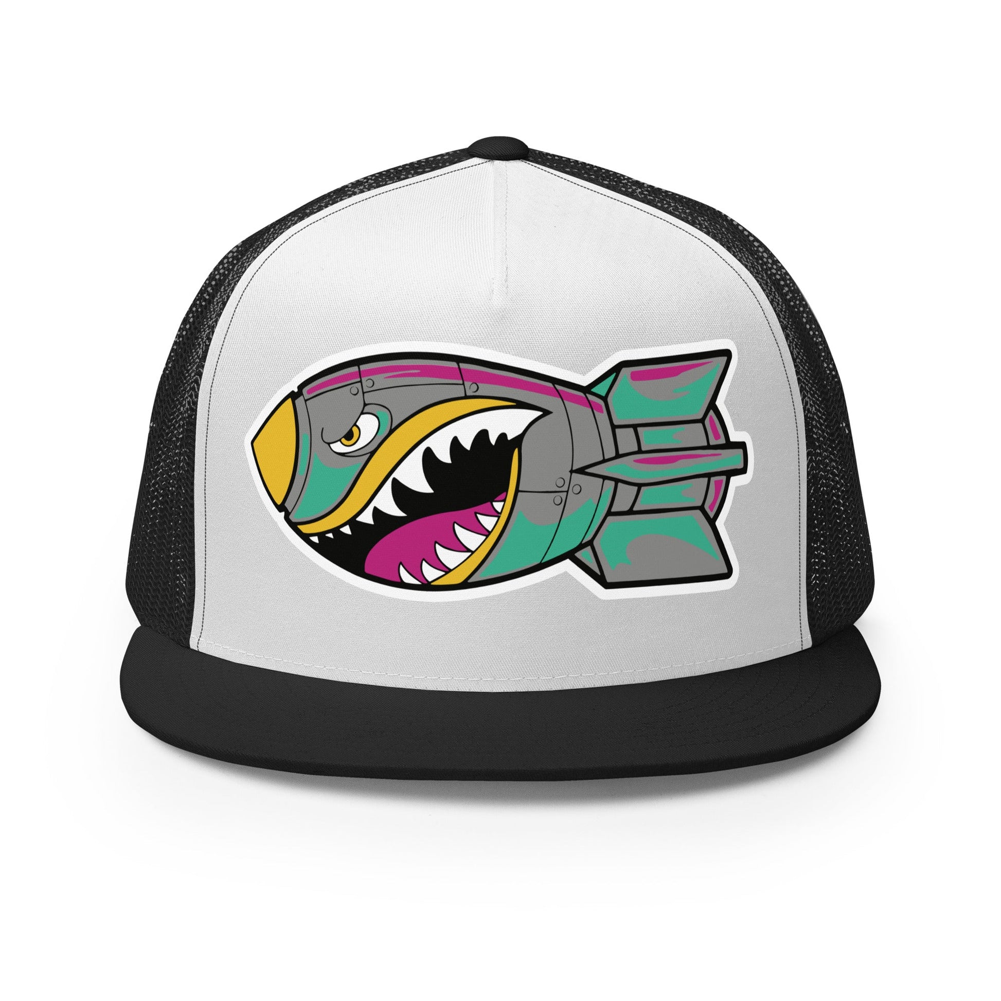 Performance | 5 Panel Trucker Cap | Buffalo Bomb Squad | Bomber Logo