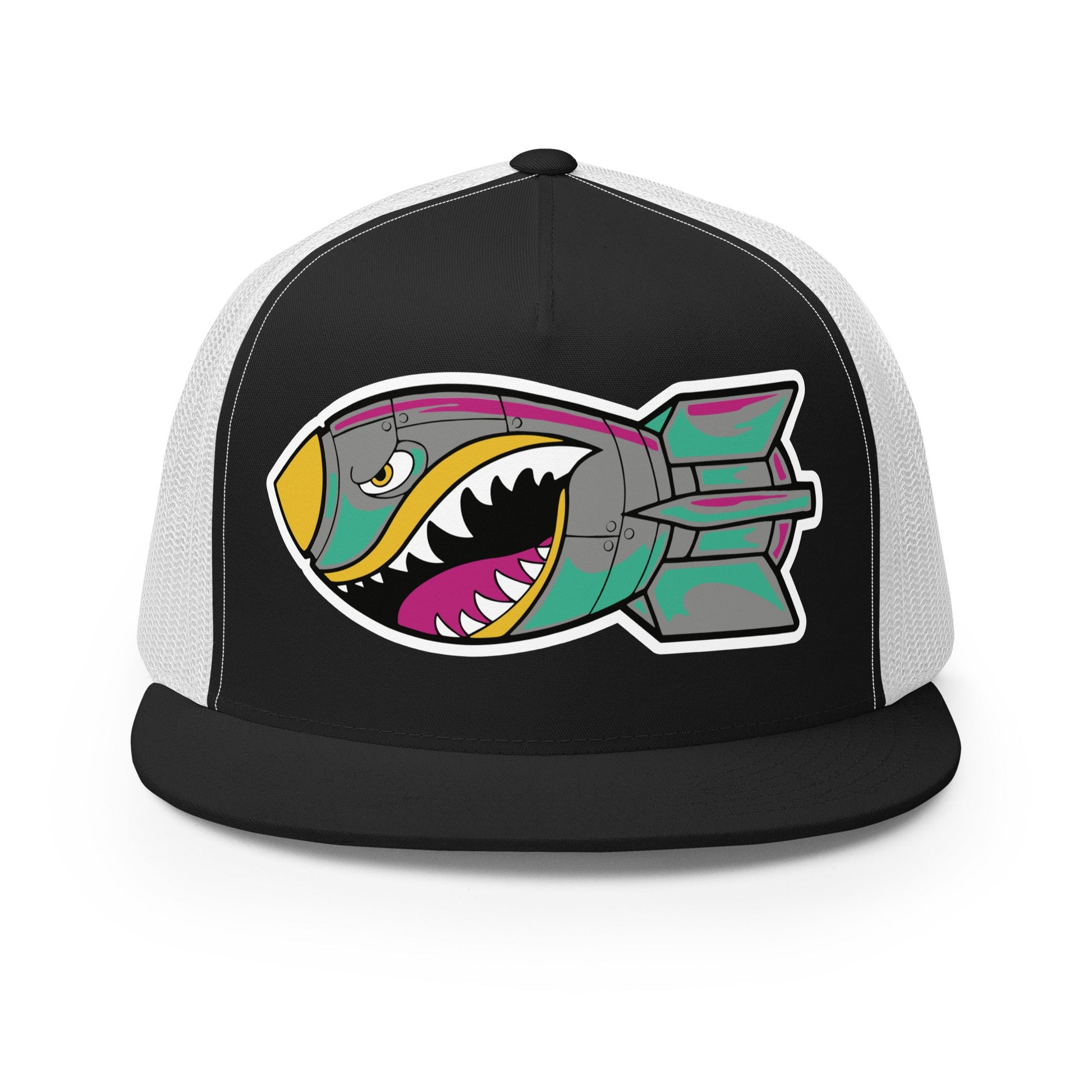 Performance | 5 Panel Trucker Cap | Buffalo Bomb Squad | Bomber Logo