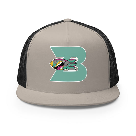 Performance | 5 Panel Trucker Cap | Buffalo Bomb Squad
