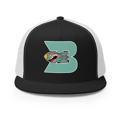 Performance | 5 Panel Trucker Cap | Buffalo Bomb Squad