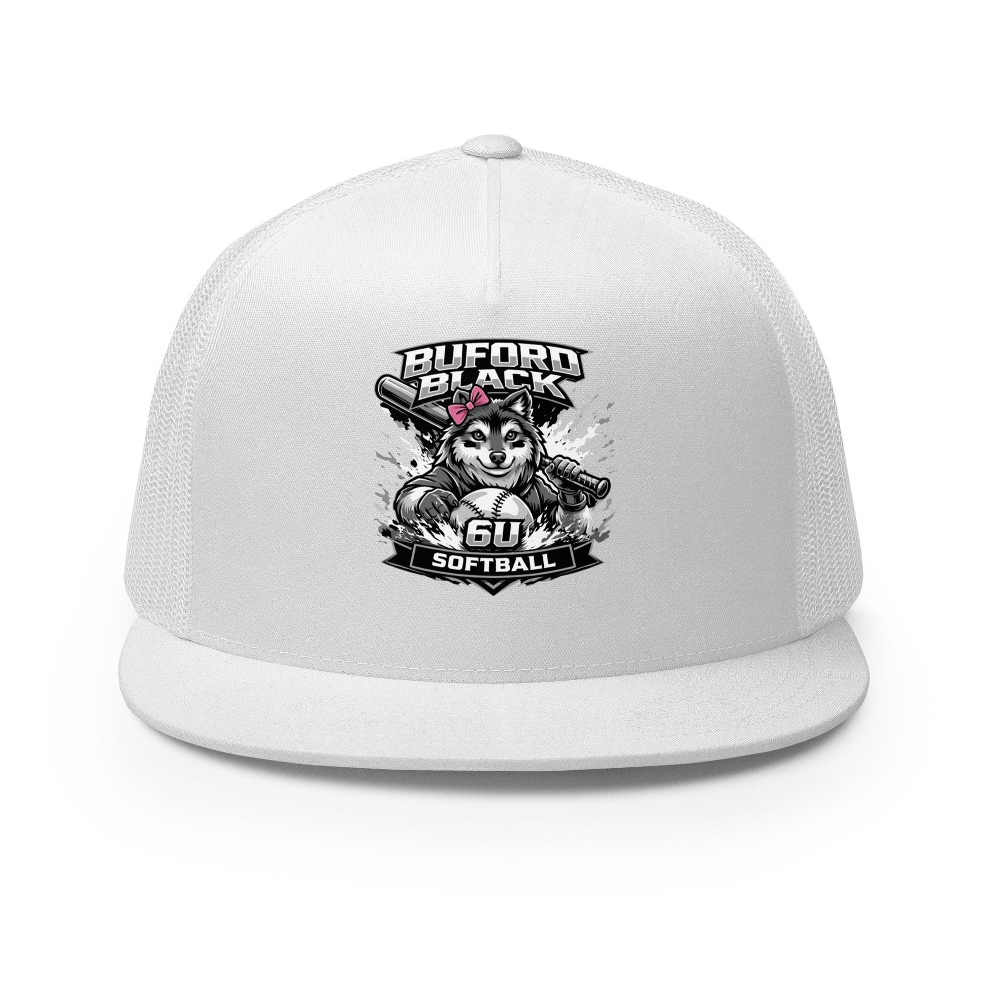 Performance | 5 Panel Trucker Cap | Buford Black 6U