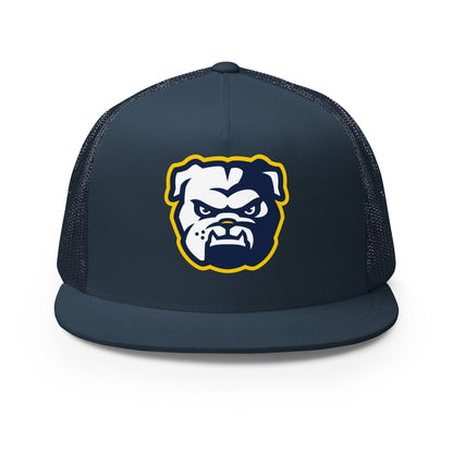 Performance | 5 Panel Trucker Cap | Bulldogs - MD | Mascot Logo