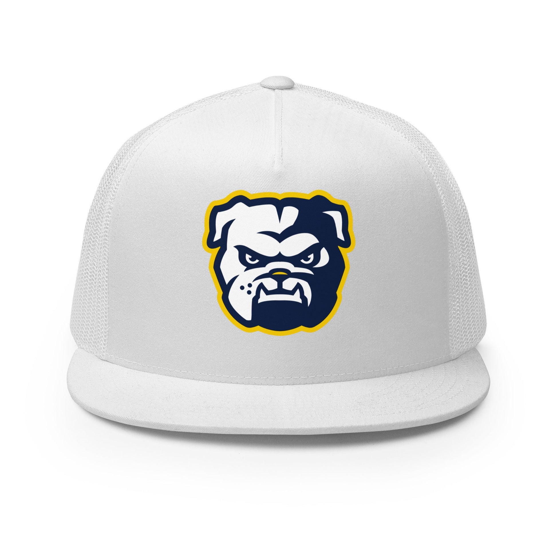 Performance | 5 Panel Trucker Cap | Bulldogs - MD | Mascot Logo