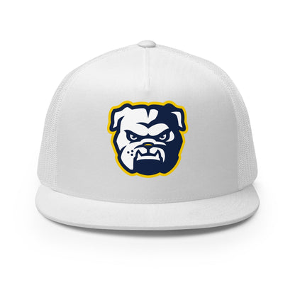 Performance | 5 Panel Trucker Cap | Bulldogs - MD | Mascot Logo