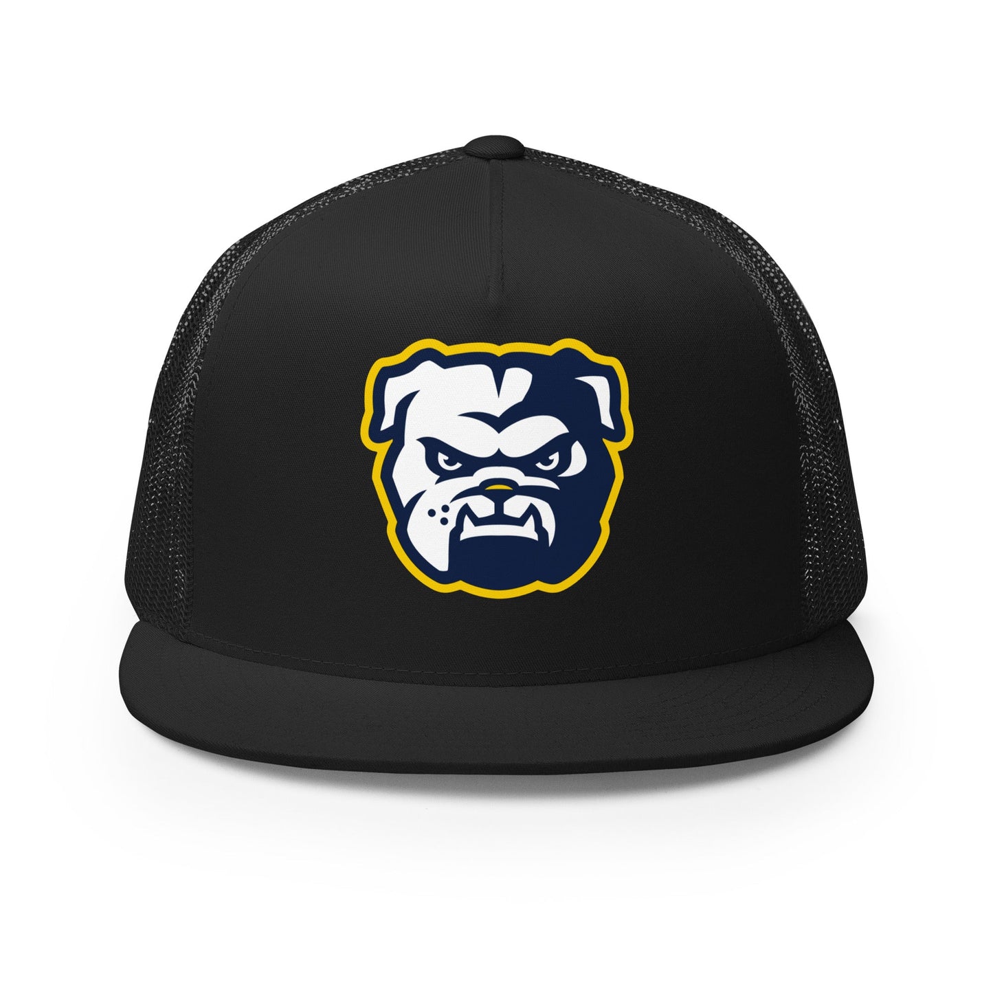 Performance | 5 Panel Trucker Cap | Bulldogs - MD | Mascot Logo