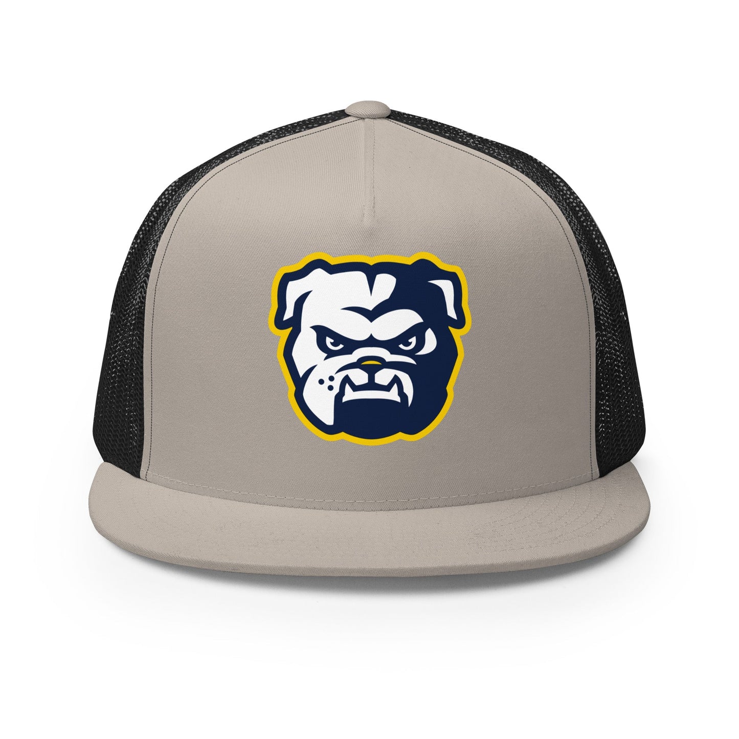 Performance | 5 Panel Trucker Cap | Bulldogs - MD | Mascot Logo