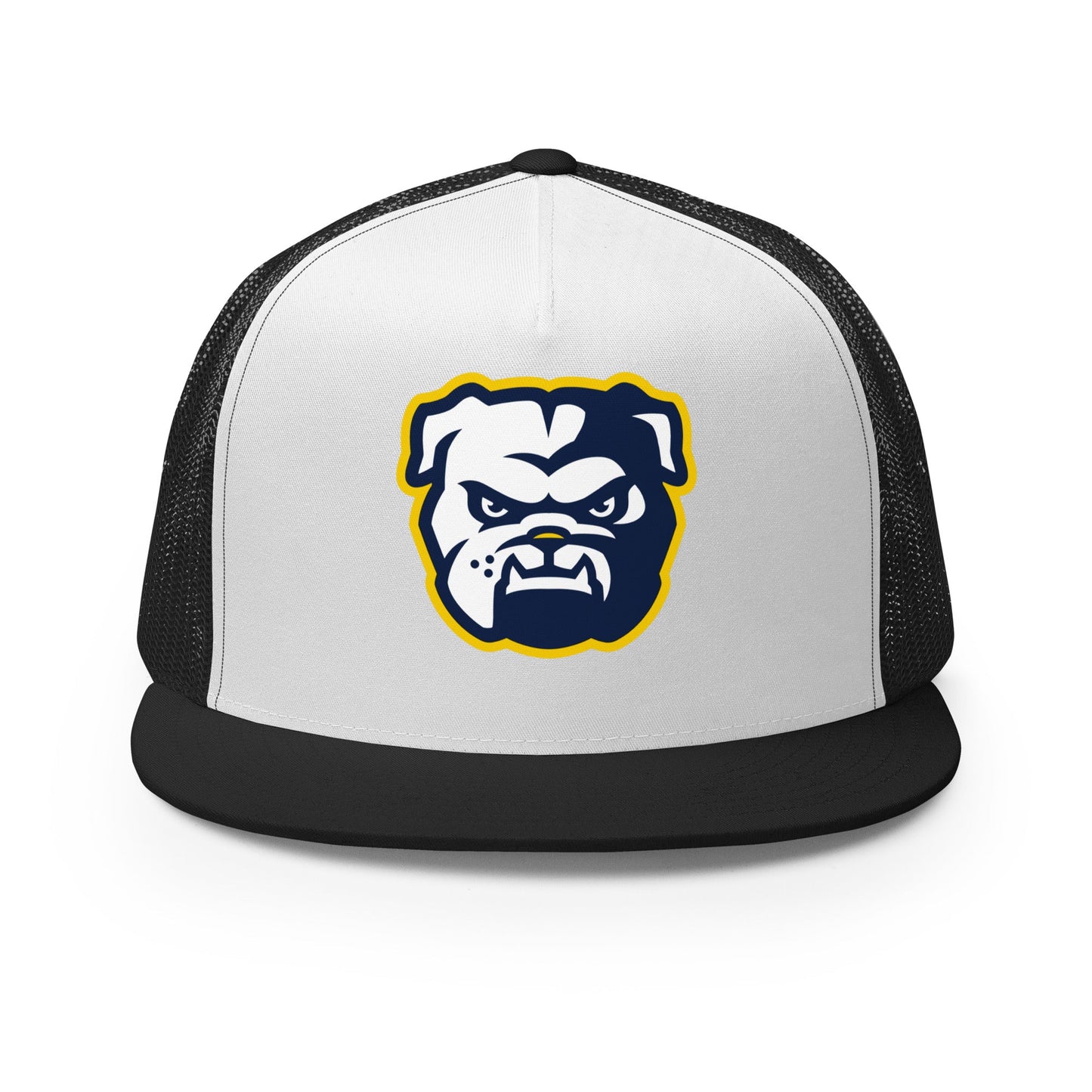 Performance | 5 Panel Trucker Cap | Bulldogs - MD | Mascot Logo