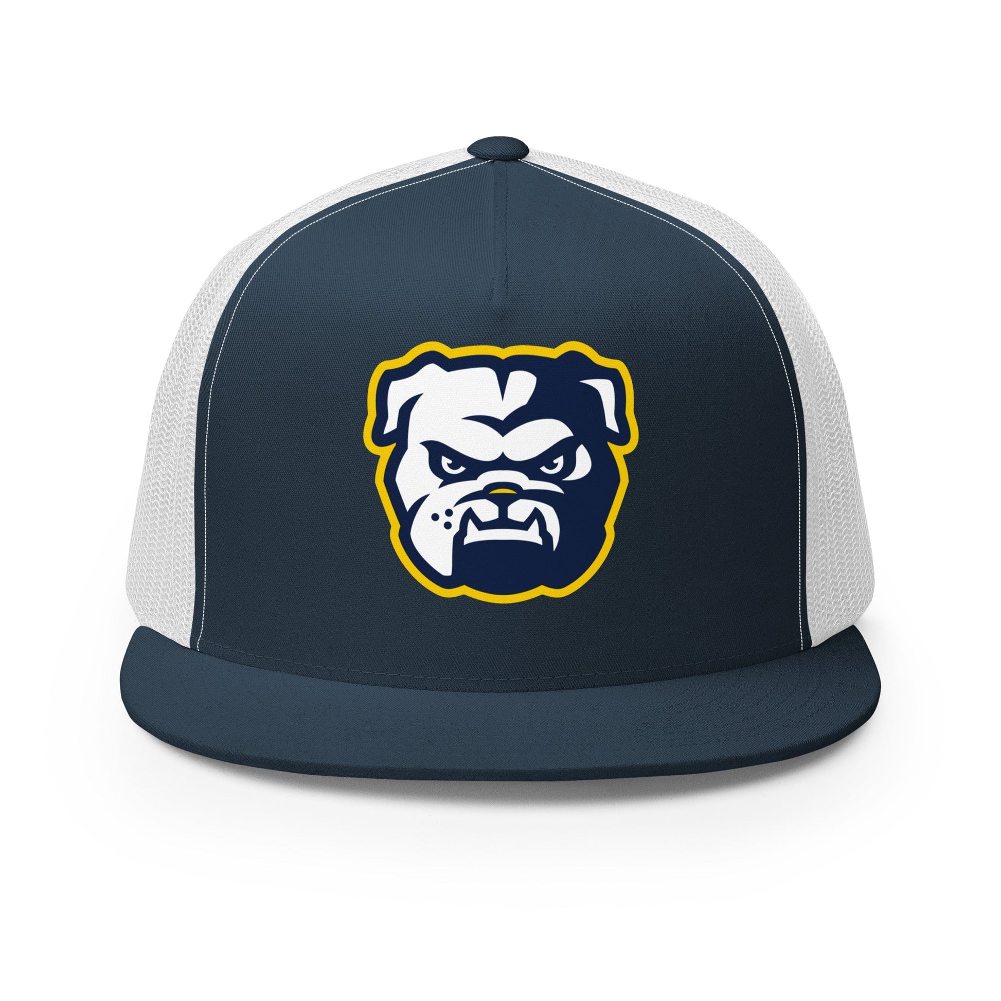 Performance | 5 Panel Trucker Cap | Bulldogs - MD | Mascot Logo