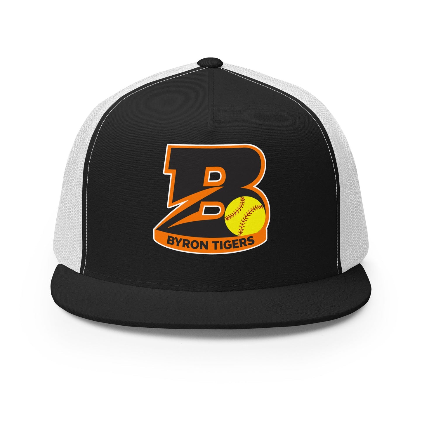 Performance | 5 Panel Trucker Cap | Byron High School Softball | Softball Logo