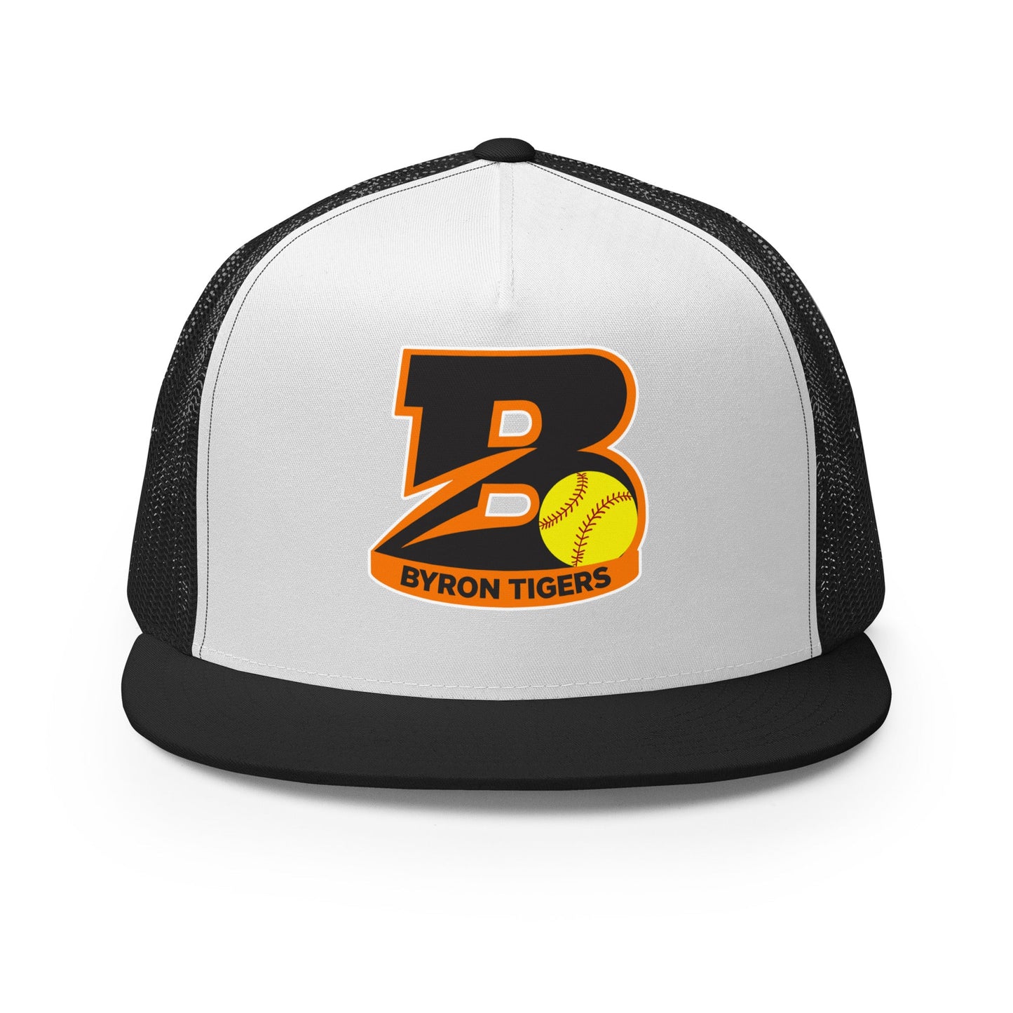 Performance | 5 Panel Trucker Cap | Byron High School Softball | Softball Logo