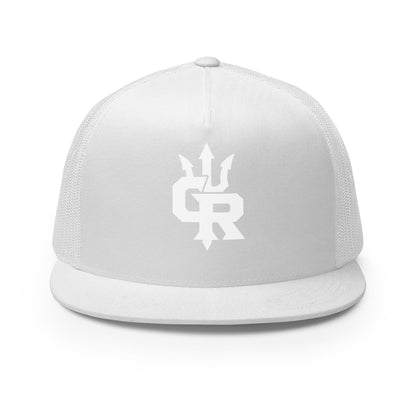 Performance | 5 Panel Trucker Cap | Cape Riptides Baseball | Crest Logo