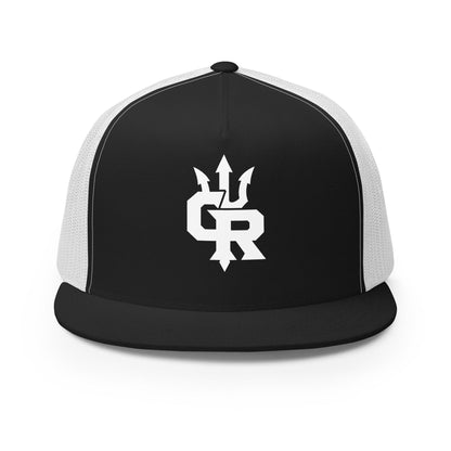 Performance | 5 Panel Trucker Cap | Cape Riptides Baseball | Crest Logo