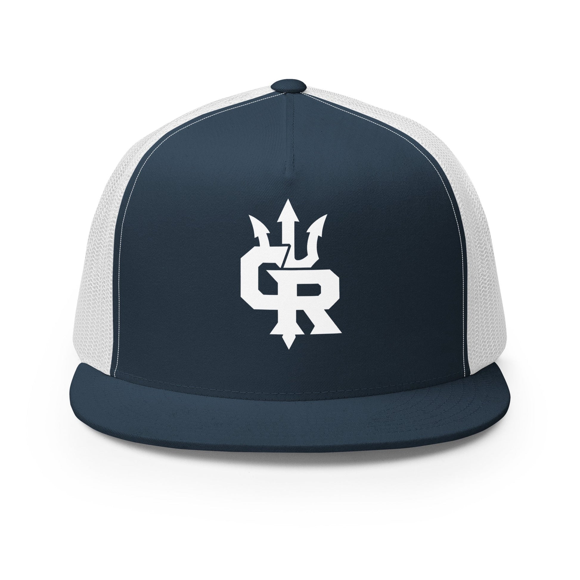 Performance | 5 Panel Trucker Cap | Cape Riptides Baseball | Crest Logo