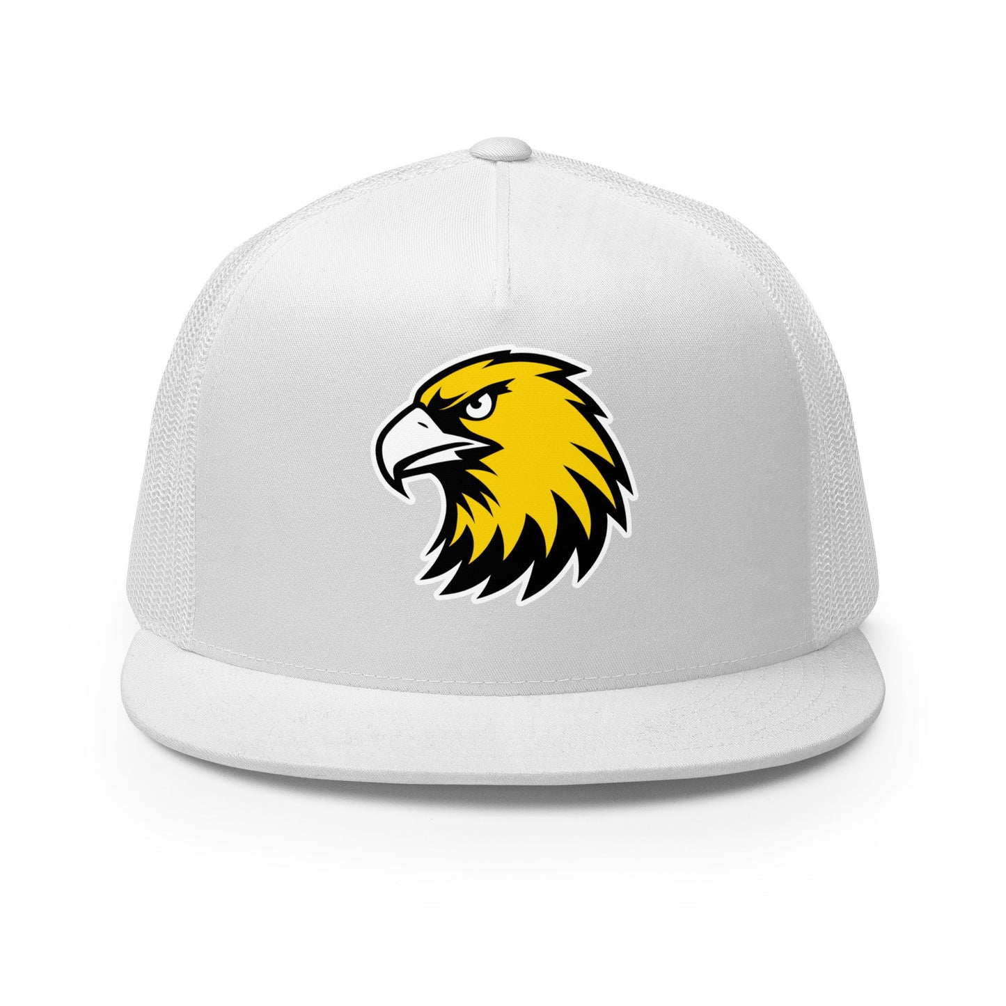 Performance | 5 Panel Trucker Cap | Cardinal Ohara Hawks | Gaze Icon Logo