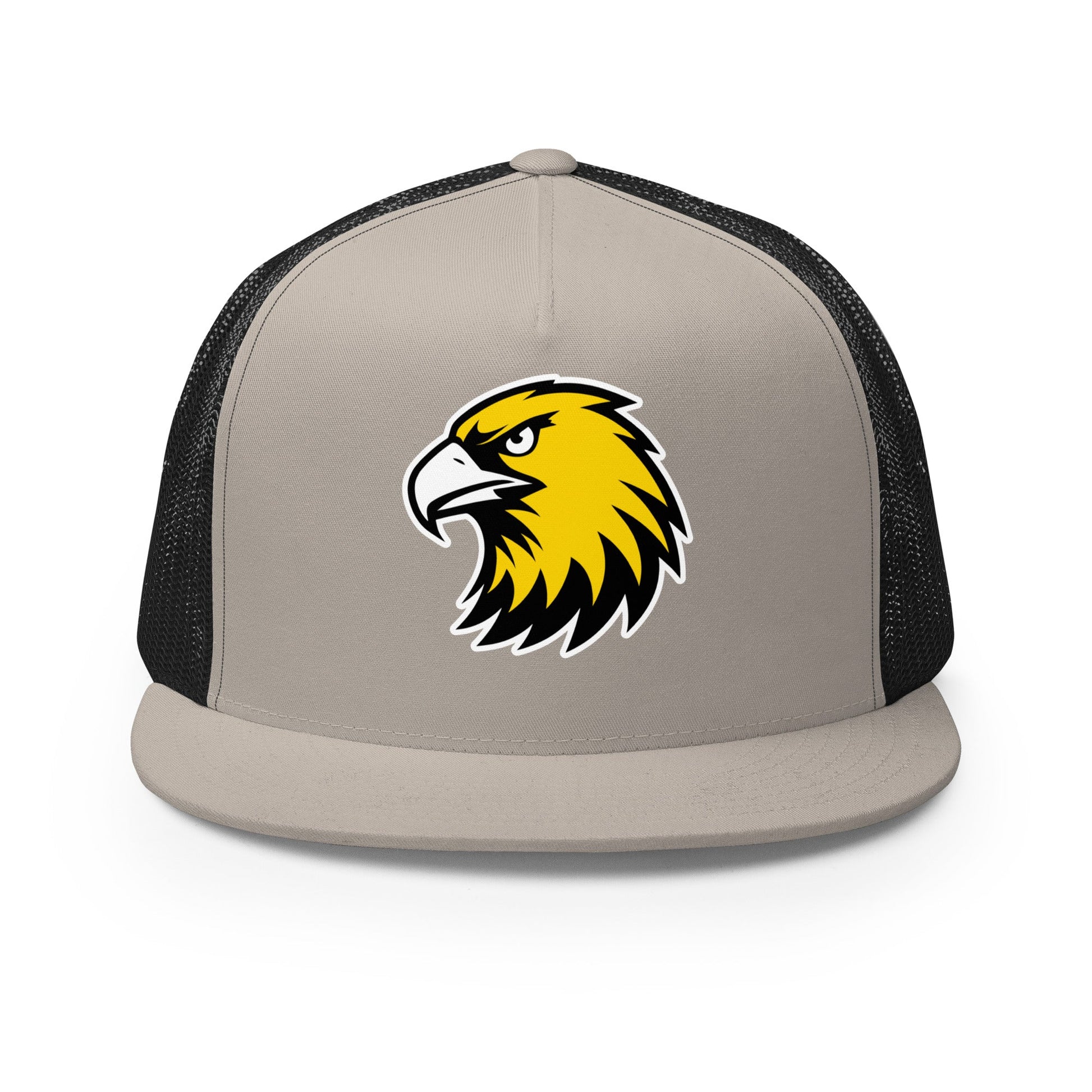 Performance | 5 Panel Trucker Cap | Cardinal Ohara Hawks | Gaze Icon Logo