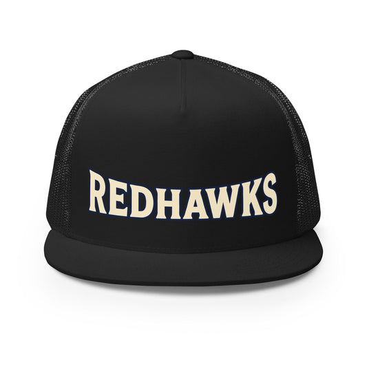 Performance | 5 Panel Trucker Cap | Carlisle Redhawks | Icon Logo