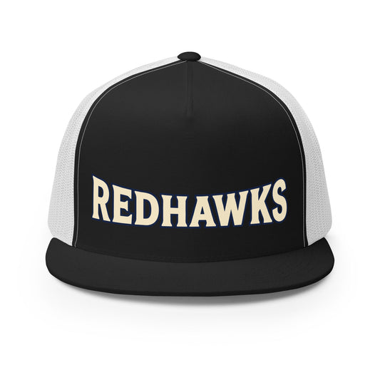 Performance | 5 Panel Trucker Cap | Carlisle Redhawks | Icon Logo