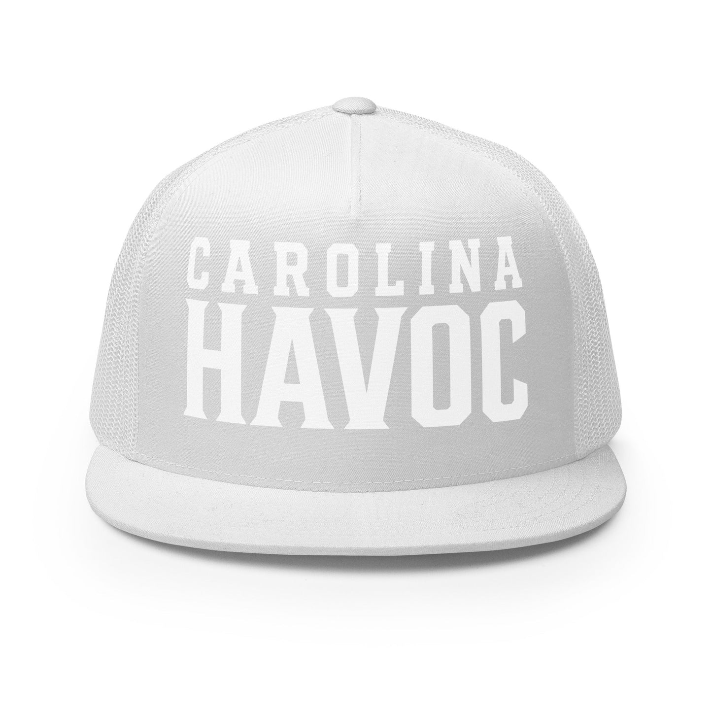 Performance | 5 Panel Trucker Cap | Carolina Havoc | Emblem Logo