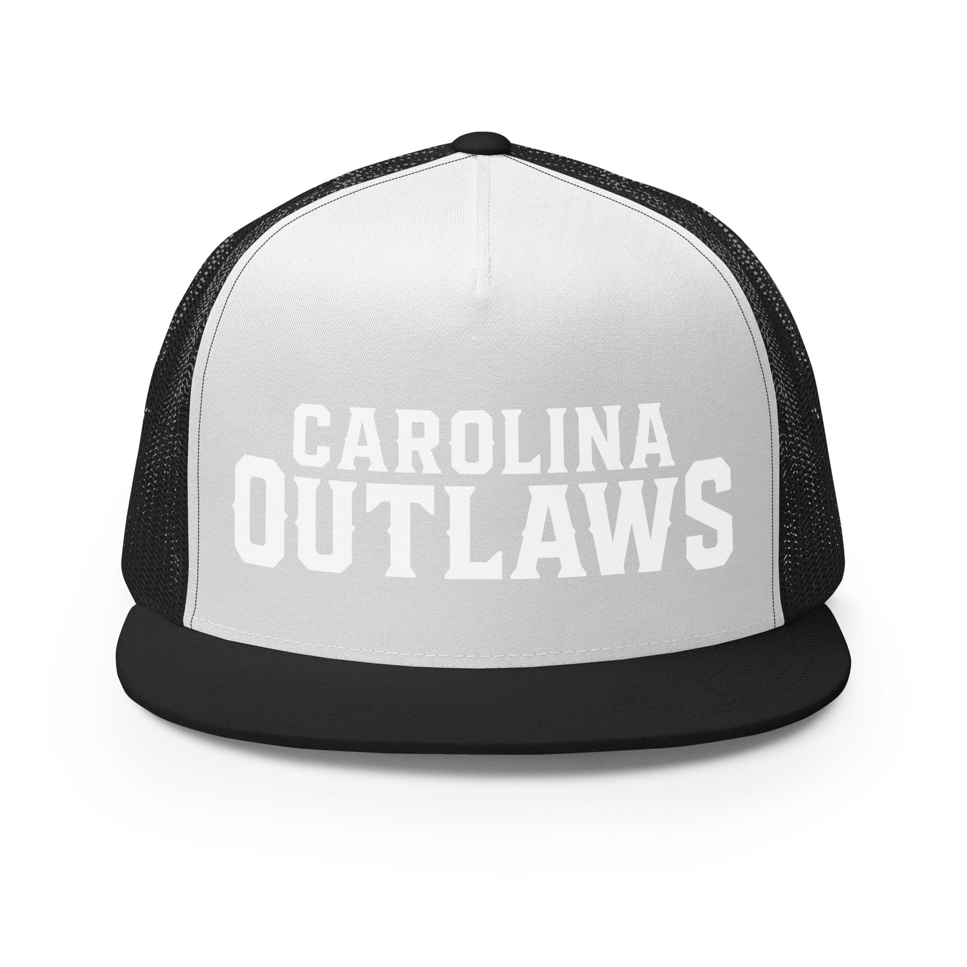 Performance | 5 Panel Trucker Cap | Carolina Outlaws Baseball | Script Logo