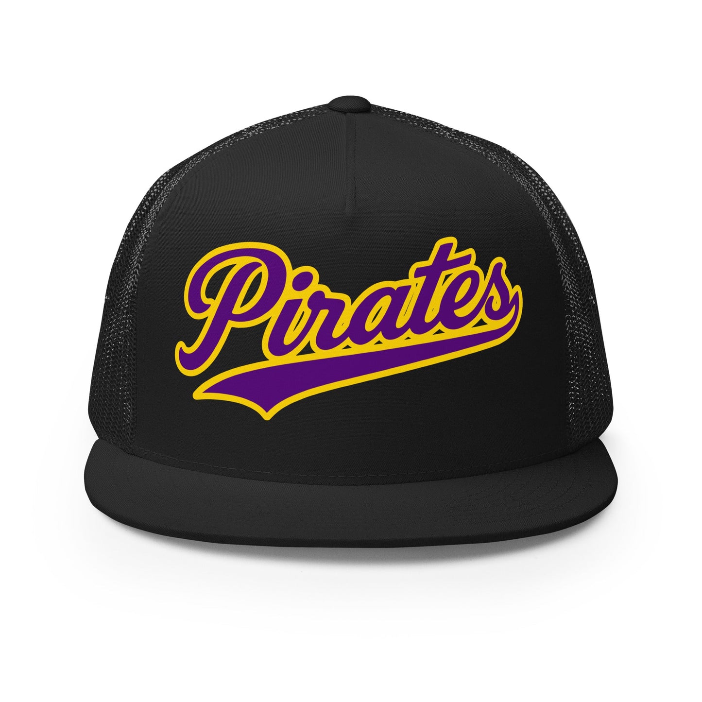 Performance | 5 Panel Trucker Cap | Carolina Pirates | Script Logo