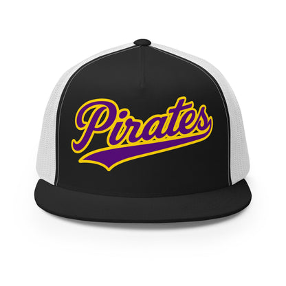 Performance | 5 Panel Trucker Cap | Carolina Pirates | Script Logo