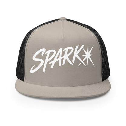 Performance | 5 Panel Trucker Cap | Carolina Sparkx | Athletics Logo