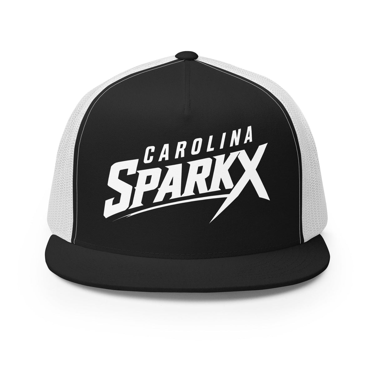 Performance | 5 Panel Trucker Cap | Carolina Sparkx | Vanguard Logo