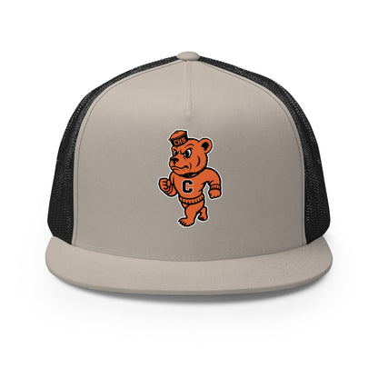 Performance | 5 Panel Trucker Cap | Catholic High School | Bear Logo