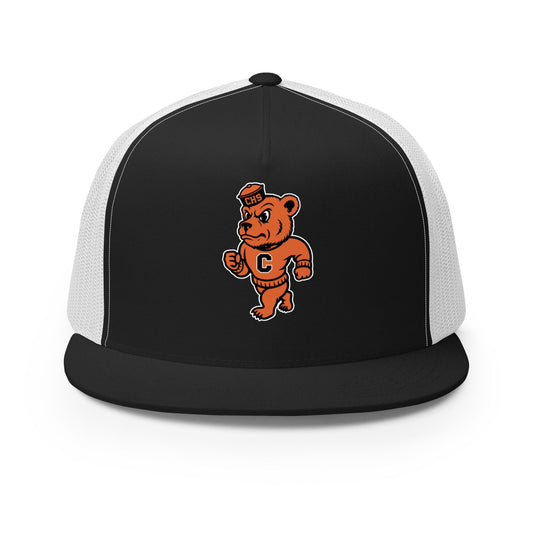 Performance | 5 Panel Trucker Cap | Catholic High School | Bear Logo