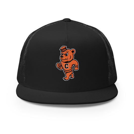 Performance | 5 Panel Trucker Cap | Catholic High School | Bear Logo