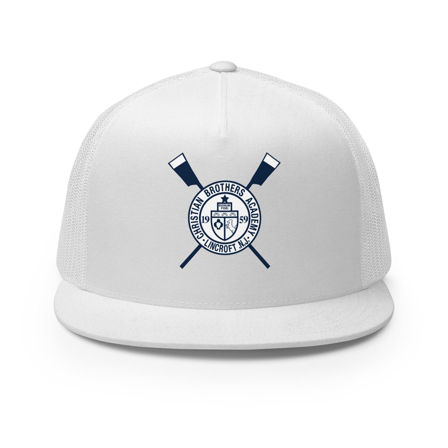 Performance | 5 Panel Trucker Cap | CBA Crew | Crest Logo