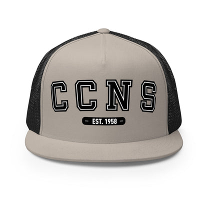 Performance | 5 Panel Trucker Cap | CCNS | Script Logo